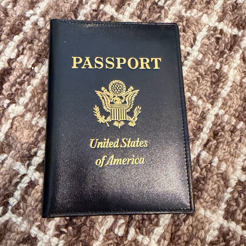 Mark Cross Passport Cover